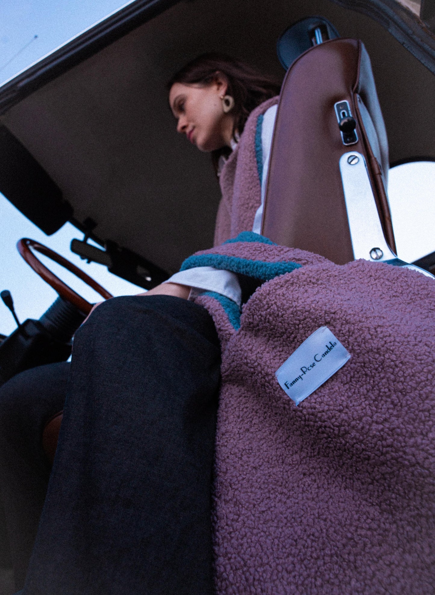 Sac réversible molletonné